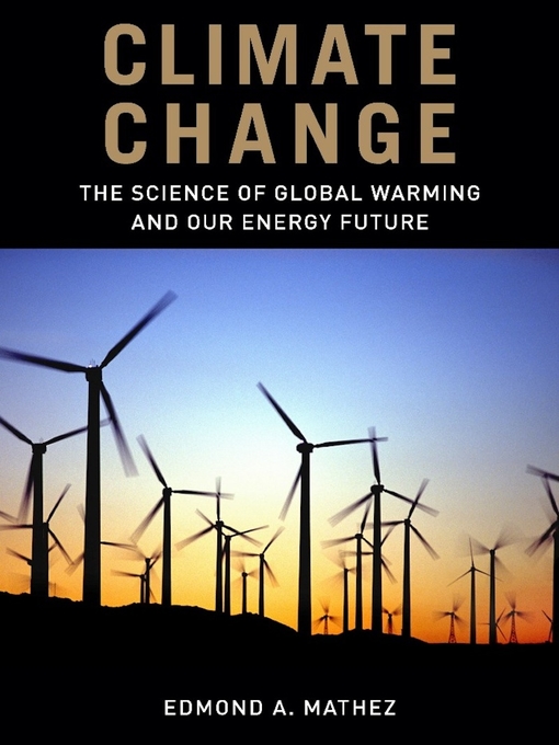 Title details for Climate Change by Jason Smerdon - Wait list